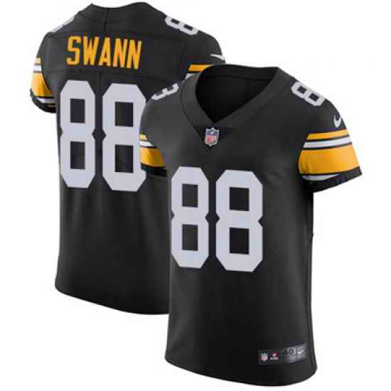 Nike Steelers #88 Lynn Swann Black Alternate Mens Stitched NFL Vapor Untouchable Elite Jersey